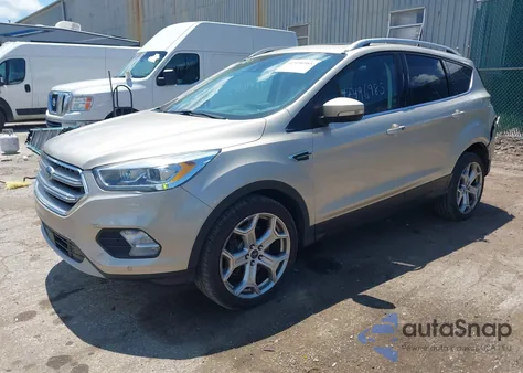 2017 Ford Escape Titanium from USA, damaged, VIN 1FMCU9J94HUB50180
